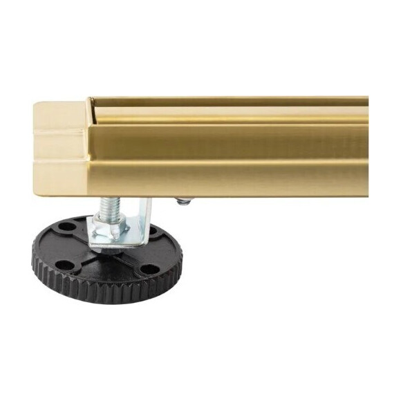 Душовий трап Rea Neox Slim Pro Brushed Gold 70 REA-G2714 (70 см, брашоване золото), Колір виробника: золото брашоване (матове), Доступні розміри: 70, фото , изображение 3