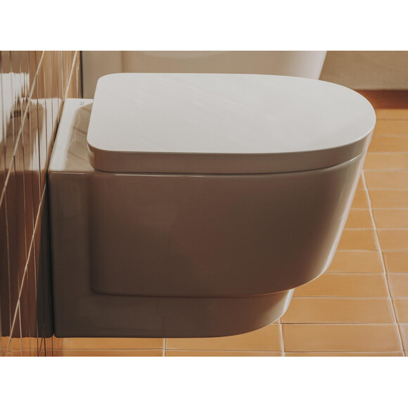 Безобідковий підвісний унітаз Roca Tura A346697000 (без сидіння), фото , изображение 8