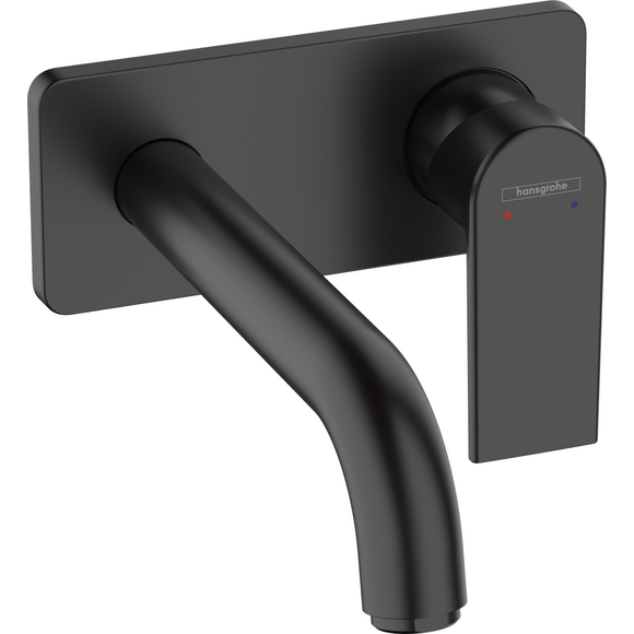 Внешняя часть смесителя скрытого монтажа для умывальника Hansgrohe Vernis Shape Black Matt 71578670 (черная матовая), Цвет производителя: черный матовый, фото 
