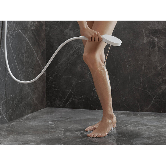 Лійка для душу Hansgrohe Rainfinity White Matt 26852700 (біла матова, трирежимна, зі шлангом та тримачем), Колір виробника: білий матовий, фото , изображение 3