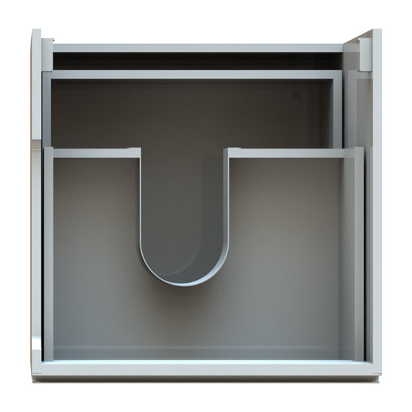 Тумба Snail Лобелия с умывальником Snail Юнона 1255KM142RA100 (125 см, белая глянцевая, правая, подвесная), Доступные размеры: 125 x 62 R, фото 7