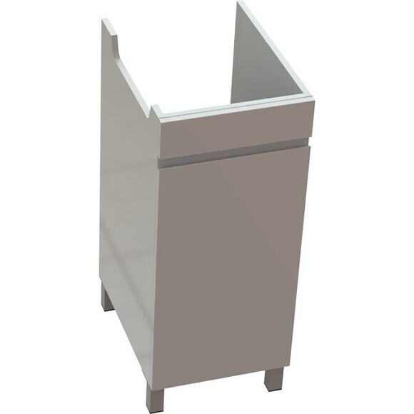 Тумба Snail Кароліна з умивальником Snail Фенікс 1000KMN159RA100 (100 см, біла глянсова, права, підлогова), Доступні розміри: 100 x 50 R, фото , изображение 8