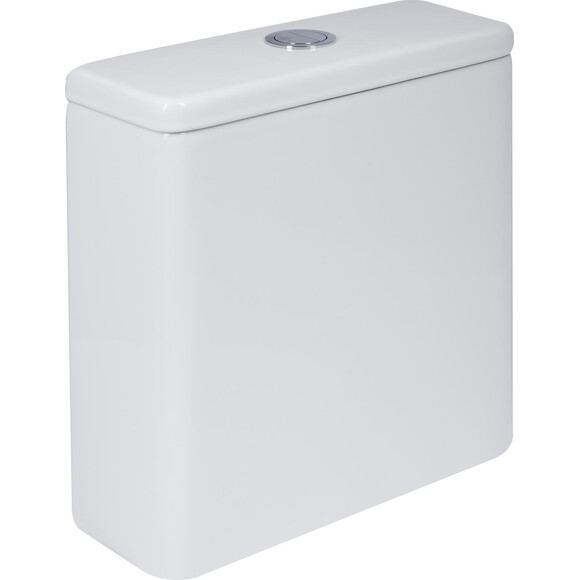 Безобідковий унітаз-компакт Qtap Tern Ultra Quiet QT17222175AUQ1W (воронкоподібний, з сидінням), фото , изображение 12