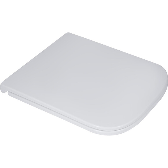 Безобідковий унітаз-компакт Qtap Tern Ultra Quiet QT17222175AUQ1W (воронкоподібний, з сидінням), фото , изображение 14