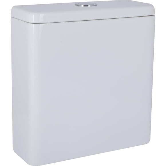 Безобідковий унітаз-компакт Qtap Cardinal Ultra Quiet QT04222168AUQ3W (воронкоподібний, з сидінням), фото , изображение 9