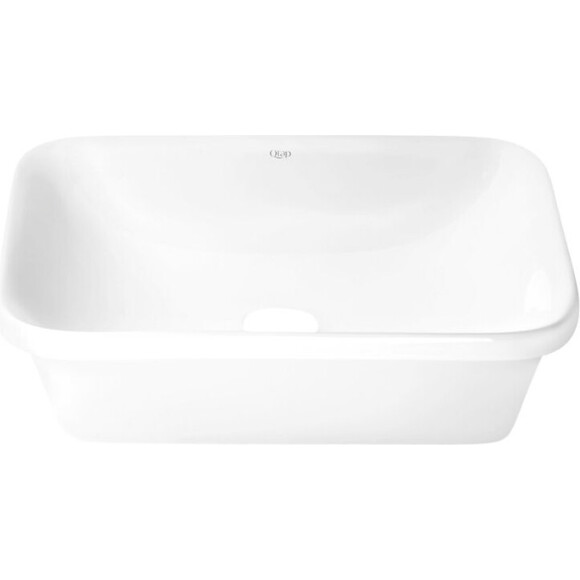 Умывальник Qtap Scorpio White QT1411K490WN47290 (51x38 см, с донным клапаном), Доступные размеры: 51 x 38, Цвет производителя: белый глянец, фото 2