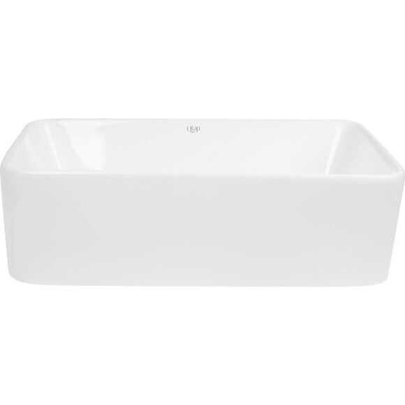 Умывальник Qtap Tern White QT17112074WN47301 (48x37 см, с донным клапаном), Доступные размеры: 48 x 37, Цвет производителя: белый глянец, фото 2