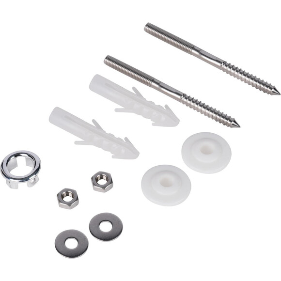 Умивальник Qtap Leo White QT11115011RWN47333 (42x28 см, з донним клапаном), фото , изображение 7