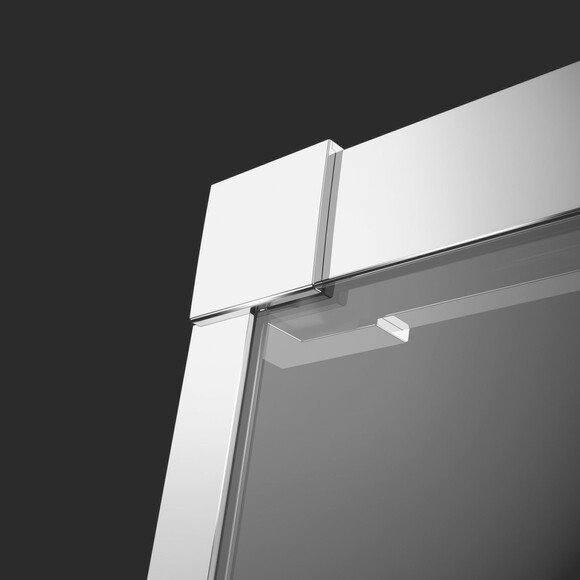 Душевая дверь Radaway Idea DWJ Chrome 387019-01-01R (150 см, правосторонняя, стекло прозрачное, профиль хром), Доступные размеры: 150, Цвет производителя: хром, Расположение проема (входа): слева, фото 5