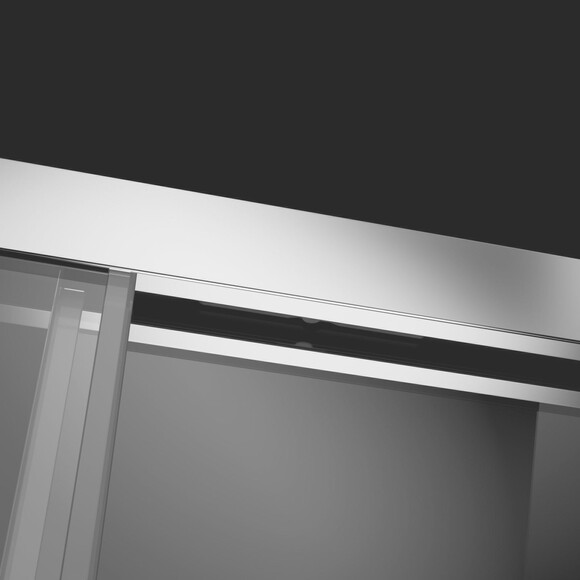 Душевая дверь Radaway Idea DWJ Chrome 387018-01-01R (140 см, правосторонняя, стекло прозрачное, профиль хром), Доступные размеры: 140, Цвет производителя: хром, Расположение проема (входа): слева, фото 4