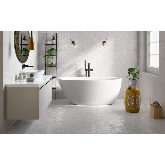 Акриловая ванна Radaway Carolina  WA1-53-150x073U (150x73 см, отдельностоящая, с ножками и сифоном), фото 2