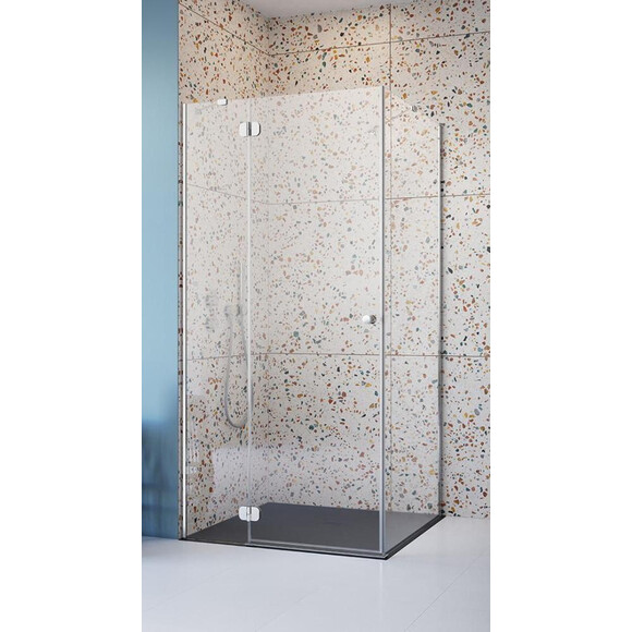 Душевая кабина Radaway Torrenta KDJ Chrome 132202-01-01L (90x90L см, левосторонняя, стекло прозрачное, петли хром), Доступные размеры: 90 x 90 L, фото 