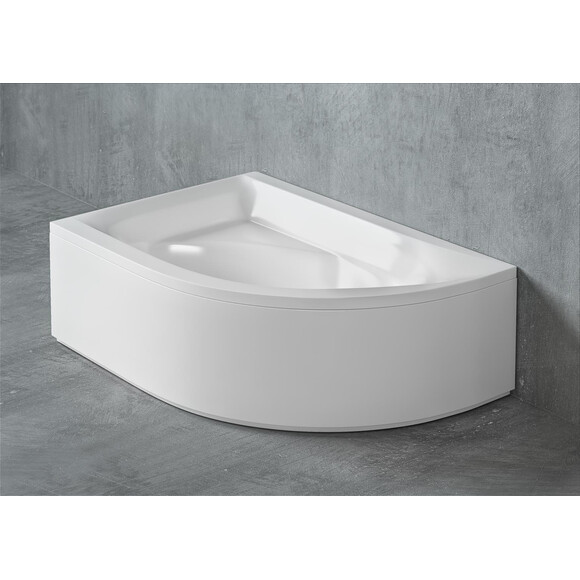Акриловая ванна Radaway Mistra WA1-07-150x100LS (150x100 см, левосторонняя, с ножками и сифоном), Доступные размеры: 150 x 100 L, фото 3