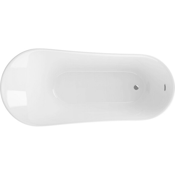 Акриловая ванна Radaway Creta WA1-43-180x080U (180x80 см, отдельностоящая, с ножками и сифоном), фото 4