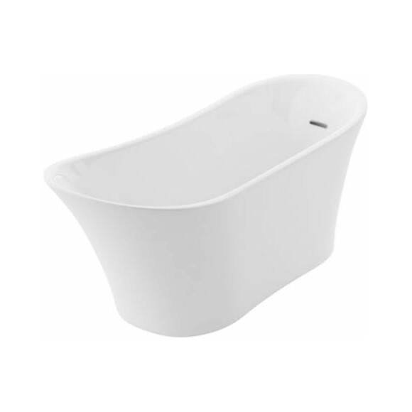 Акриловая ванна Radaway Creta WA1-43-180x080U (180x80 см, отдельностоящая, с ножками и сифоном), фото 