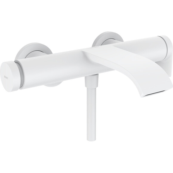 Змішувач для ванни Hansgrohe Vivenis White Matt 75420700 (білий матовий, з каскадним зливом), Колір виробника: білий матовий, фото 
