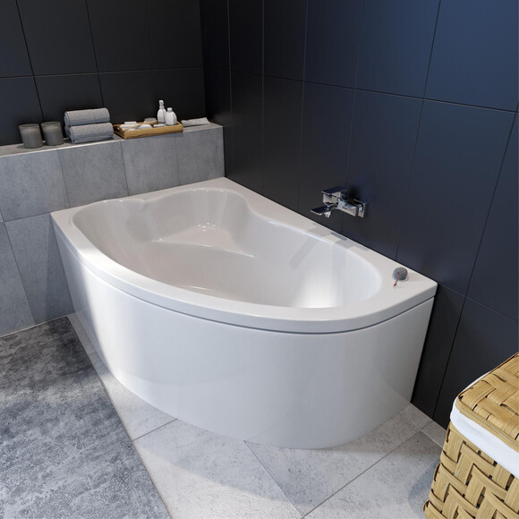 Акриловая ванна Koller Pool Nadine New NADINENEW150X100L (150x100 см, левосторонняя), Доступные размеры: 150 x 100 L, фото 3