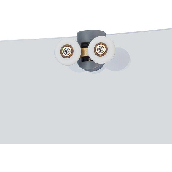 Душевая кабина с поддоном Kroner KRP Harz HarzCFF9090 (C.F.F. 90x90 см, стекло матовое, профиль сатин), Цвет производителя: матовое рифленое стекло, фото 9