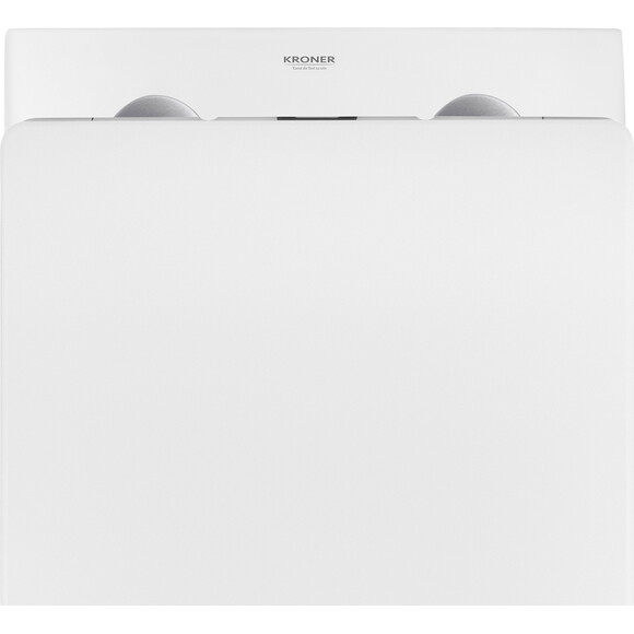 Безободковый подвесной унитаз Kroner Harz WHI523632 (KH523632WHIR, с сиденьем), фото 9