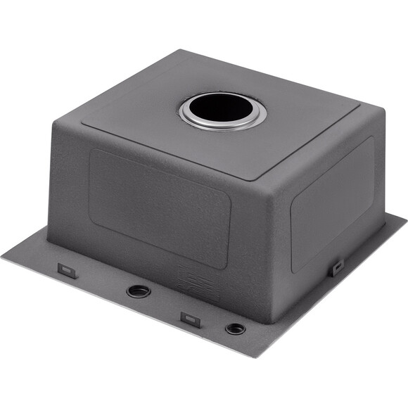 Кухонная мойка Kroner KRP Gebürstet 5050HM (Geburstet-5050HM, 50x50 см, 3.0/1.0 мм, с коландером и сифоном), Доступные размеры: 50 x 50, фото 10