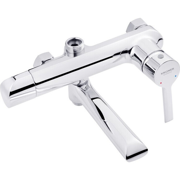 Душевая система Kroner KRP Essen C063 (Essen-C063, с изливом), Цвет производителя: хром, фото 2