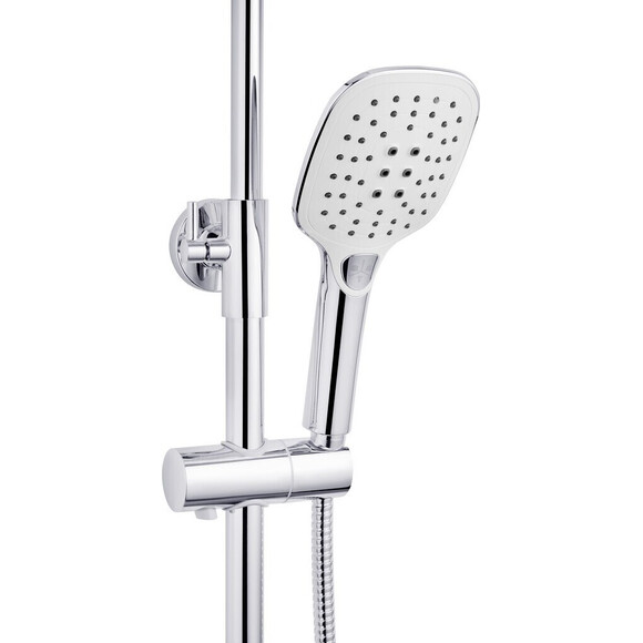 Душевая система Kroner KRP Essen C063 (Essen-C063, с изливом), Цвет производителя: хром, фото 6