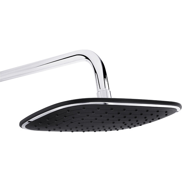 Душевая система Kroner KRP Essen SCH063 (Essen-SCH063, черный/хром, с изливом), Цвет производителя: черный матовый, хром, фото 11