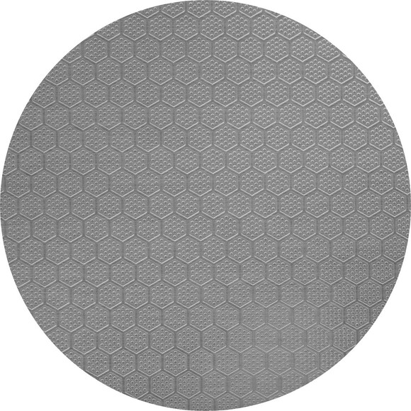 Кухонна мийка Kroner KRP Derby 5050HM Brush (KDBrush5050HM, 50x50 см, 2.5/0.5 мм, з сифоном), Доступні розміри: 50x50, Тип поверхні: brash (брашированная, матовая), фото , изображение 2