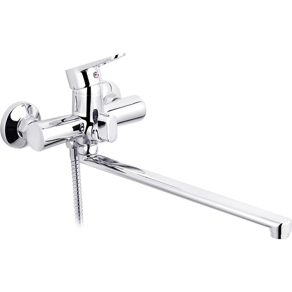 Смеситель для ванны Kroner KRP Elbe C070 (с лейкой и шлангом), фото 2