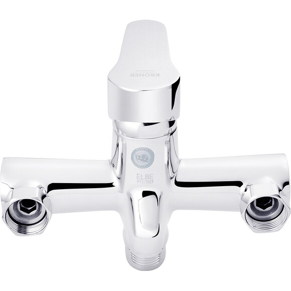 Смеситель для ванны Kroner KRP Elbe C070 (с лейкой и шлангом), фото 4