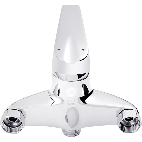 Змішувач для ванни Kroner KRP Odra C071 (з лійкою та шлангом), фото , изображение 4