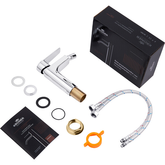 Змішувач для біде Kroner KRP Eifel C020, фото , изображение 6