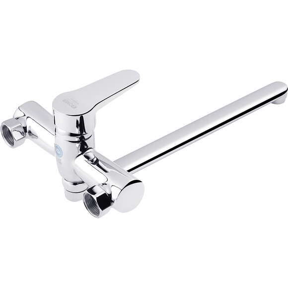 Смеситель для ванны Kroner KRP Elbe C072 (с лейкой и шлангом), фото 3