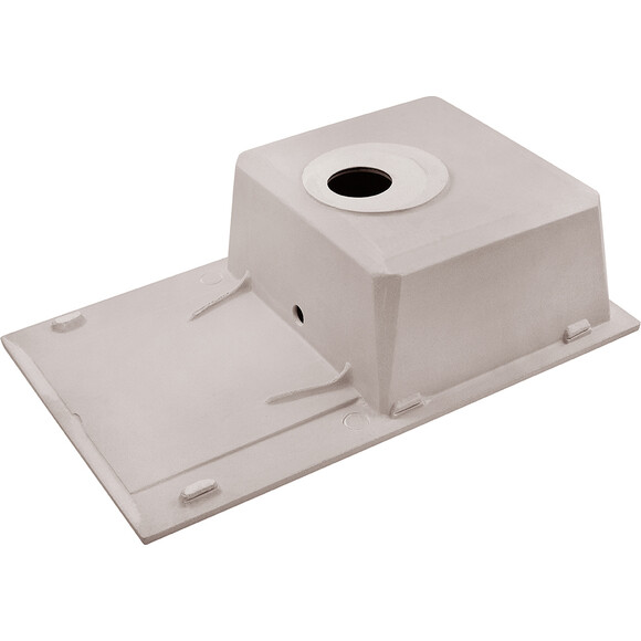 Кухонна мийка Kroner KRP Komposit COL 7850 (KompositCOL-7850, бежева, 78x50 см, із сифоном), Колір виробника: бежевий, фото , изображение 5