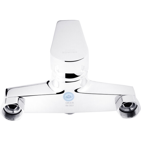 Змішувач для душу Kroner KRP Oker C050 (з лійкою та шлангом), фото , изображение 2