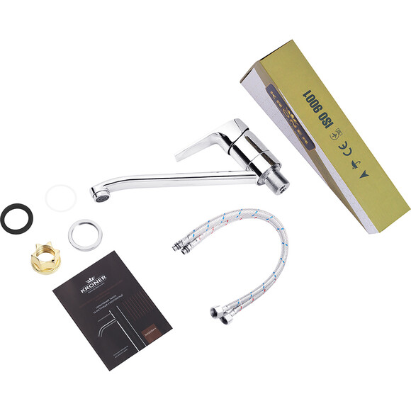 Смеситель для кухни Kroner KRM Odra C030, фото 6