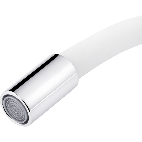 Смеситель для кухни Kroner KRM Odra C032WHI (хром/белый), Цвет производителя: хром, белый, фото 5