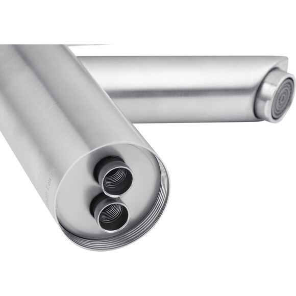 Змішувач для умивальника Kroner KRP Edelstahl Klassisch ESG010 (нержавіюча сталь), Колір виробника: нержавіюча сталь, фото , изображение 5