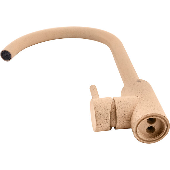 Смеситель для кухни Kroner KRP Edelstahl Klassisch COL035 (бежевый), Цвет производителя: бежевый матовый, фото 6