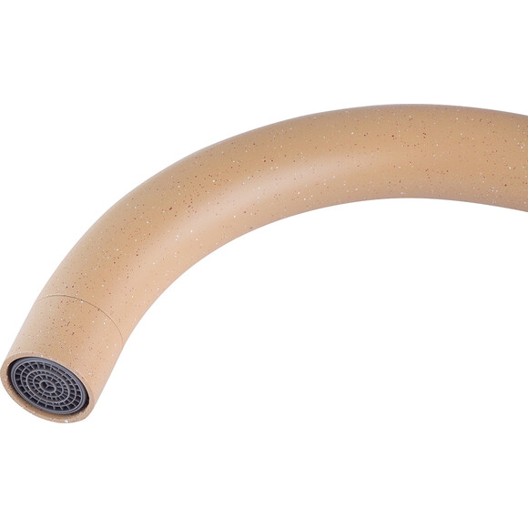 Смеситель для кухни Kroner KRP Edelstahl Klassisch COL035 (бежевый), Цвет производителя: бежевый матовый, фото 7