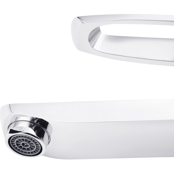 Змішувач для умивальника Kroner KRM Kante C010, фото , изображение 4