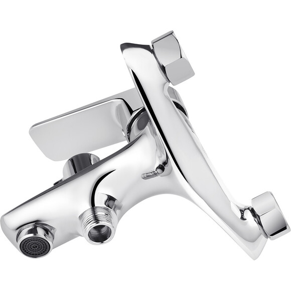 Смеситель для ванны Kroner KRP Dorn C060 (с лейкой и шлангом), фото 5