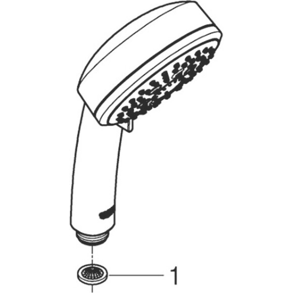 Лійка для душу Grohe Vitalio Comfort 100 26094000 (чотирьохрежимна), фото , изображение 6