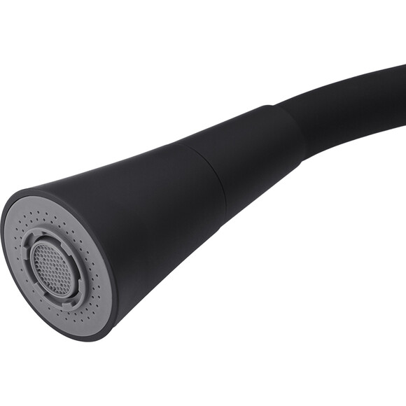 Смеситель для кухни Kroner KRM Küche C132BLK (хром/черный), Цвет производителя: хром, черный, фото 7