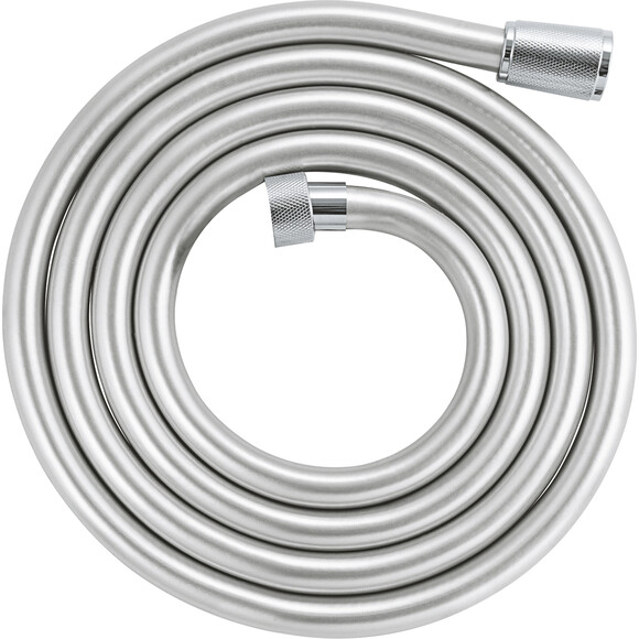 Шланг для душа Grohe VitalioFlex Silver TwistStop 27507001 (200 см, серый), Доступные размеры: 200, фото 