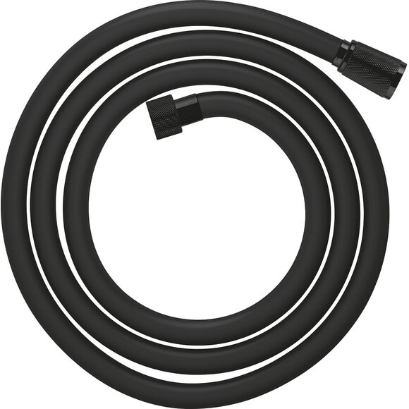 Шланг для душа Grohe Silverflex TwistStop 28388KF1 (175 см, фантомный черный), Доступные размеры: 175, Цвет производителя: фантомный черный матовый, фото 
