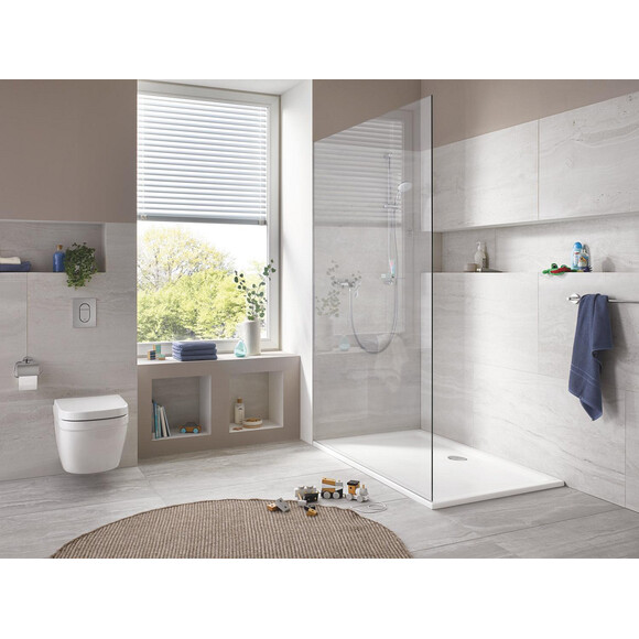 Комплект унітаз з інсталяцією 4 в 1 Grohe 36501000: підвісний унітаз з сидінням Euro Ceramic 39328000 + інсталяція Rapid SL 38528001 + клавіша змиву Arena Cosmopolitan 38844000 + звукоізоляційна прокладка, фото , изображение 9