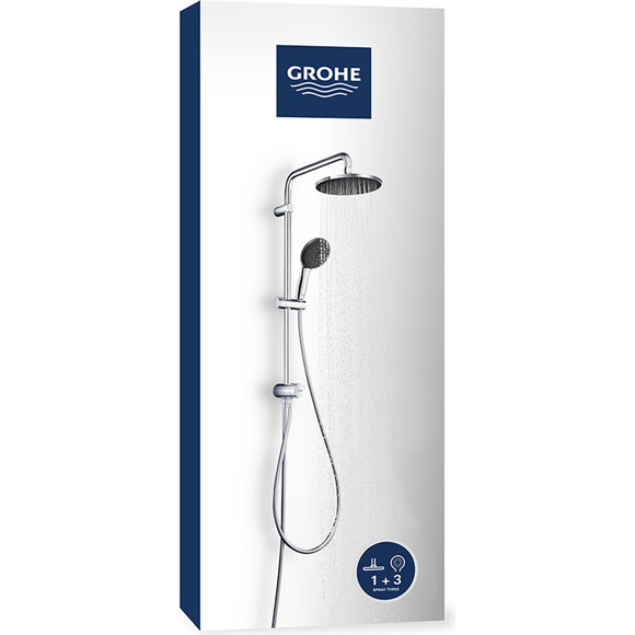 Душевая система с термостатом Grohe QuickFix Precision Flow UA202908TR (34840000+26991001), фото 22