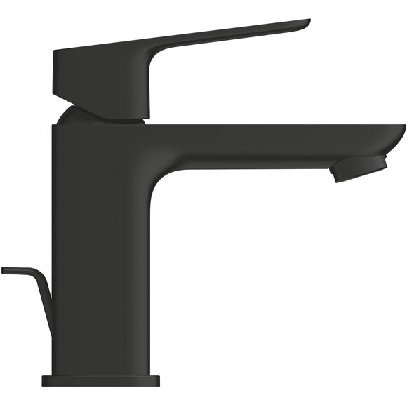 Змішувач для умивальника Grohe Cubeo S-Size 1016942430 (чорний матовий, з донним клапаном), Колір виробника: чорний матовий, фото , изображение 5