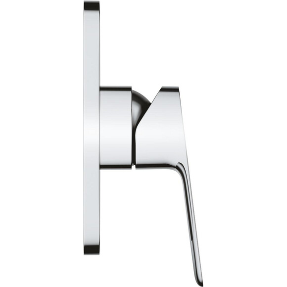 Зовнішня частина змішувача прихованого монтажу для душу Grohe Cubeo 1053350000 (з душовим гарнітуром), Колір виробника: хром, фото , изображение 5